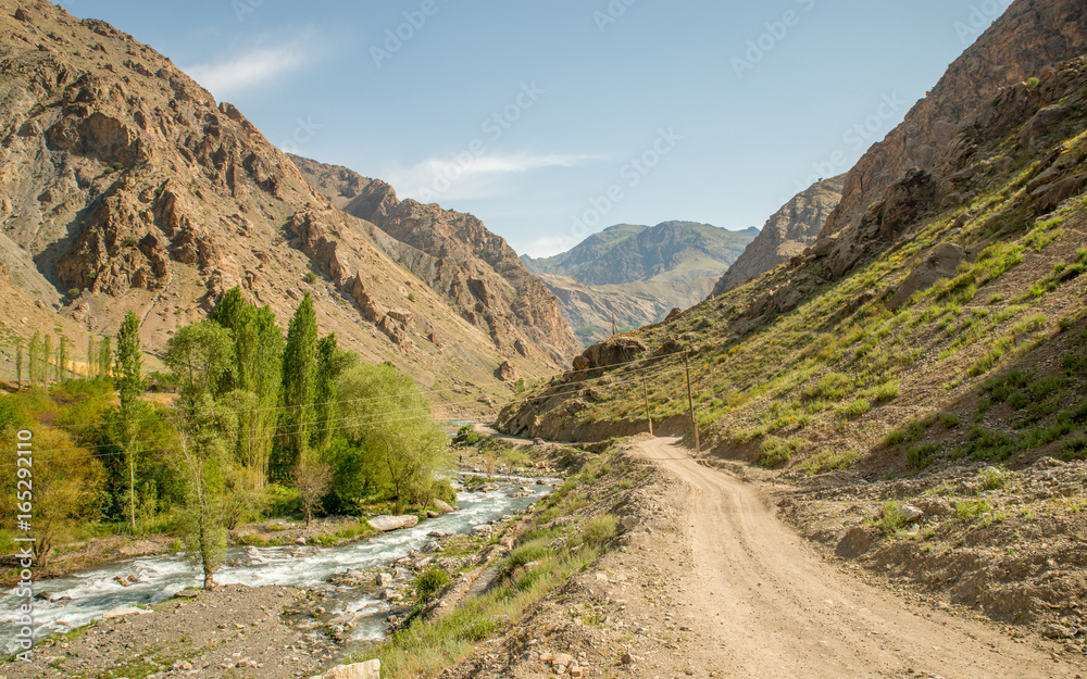 Fan mountains, Tajikistan