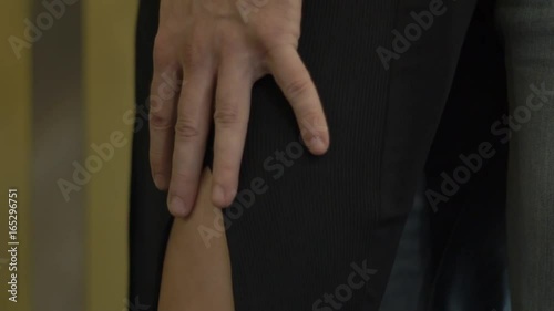 Slow Motion Couple Making Sex In Bedroom: Passion, Lovers, Young People