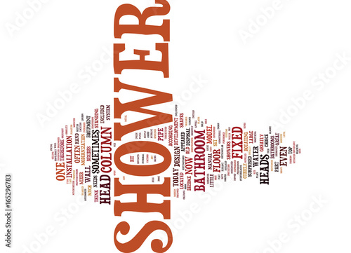 LONDON BUILDERS SHEER APPEAL OF YOUR SHOWER PART ONE Text Background Word Cloud Concept