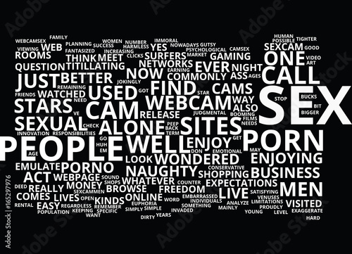 LIVE WEBCAM SEX ON WEBCAM BABESCOM Text Background Word Cloud Concept