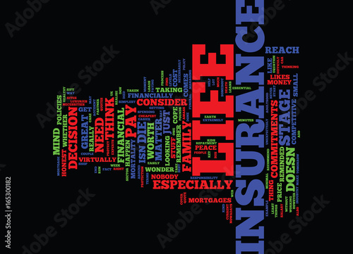 LIFE INSURANCE UK Text Background Word Cloud Concept