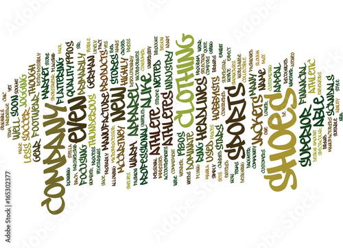 LET OUT THE ATHLETE IN YOU Text Background Word Cloud Concept