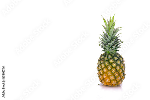 pineapple fruit isolate on white