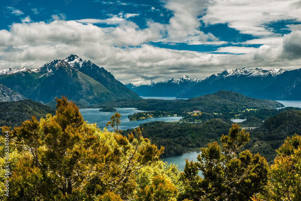 Landscape view in Bariloche