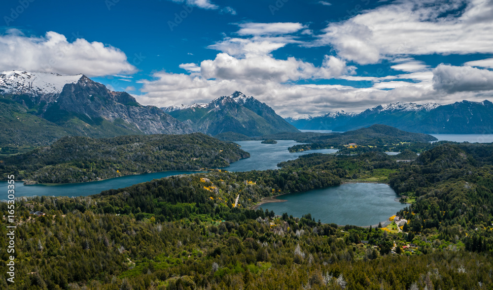 Landscape view in Bariloche