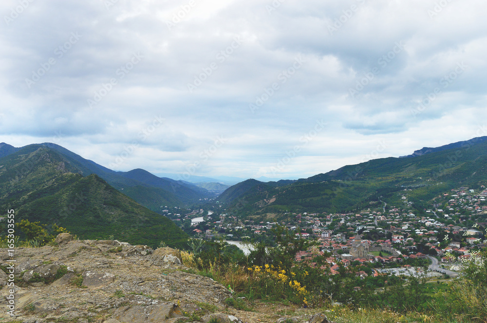 City panorama in Georgia