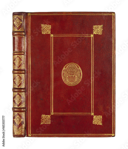 Old books with beautiful vintage covers