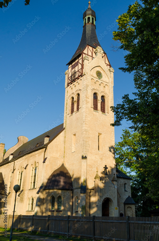 Lutheran Church in Dubulti. Latvia