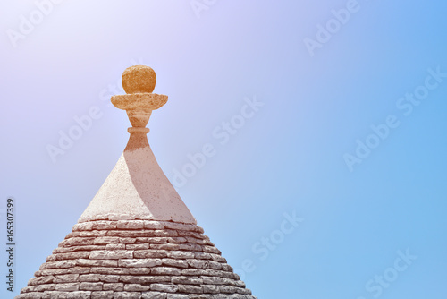 Konstfotografi Trulli stone houses of Alberobello. Puglia, southern Italy
