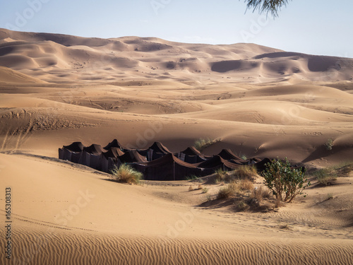 Berber Camp In the Sahara Desert Morocco