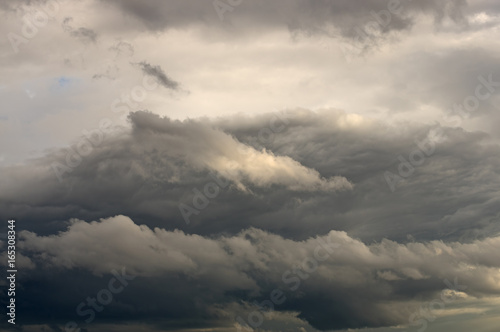 Sky with clouds