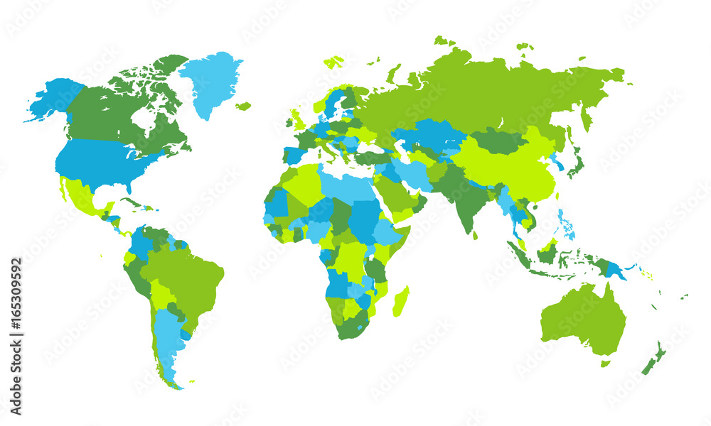 Obraz premium World map vector