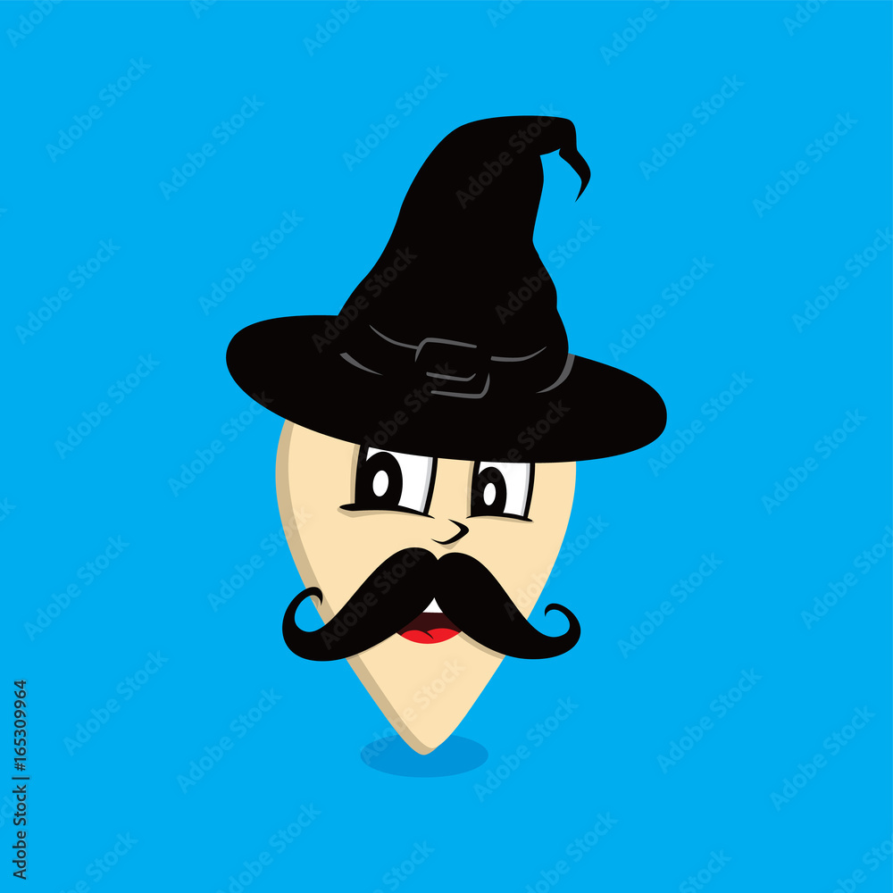 wizard map pin locator - location marker vector wizard map pin locator - location marker vector