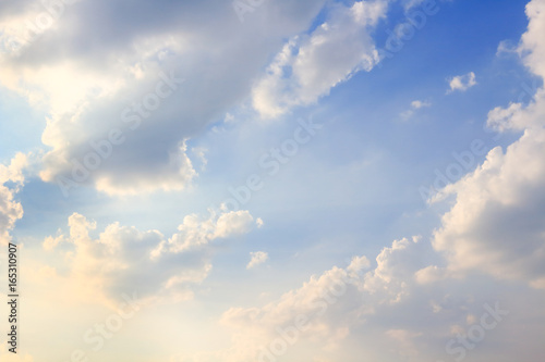 Fototapeta Naklejka Na Ścianę i Meble -  Beautiful atmosphere  cloud sky.