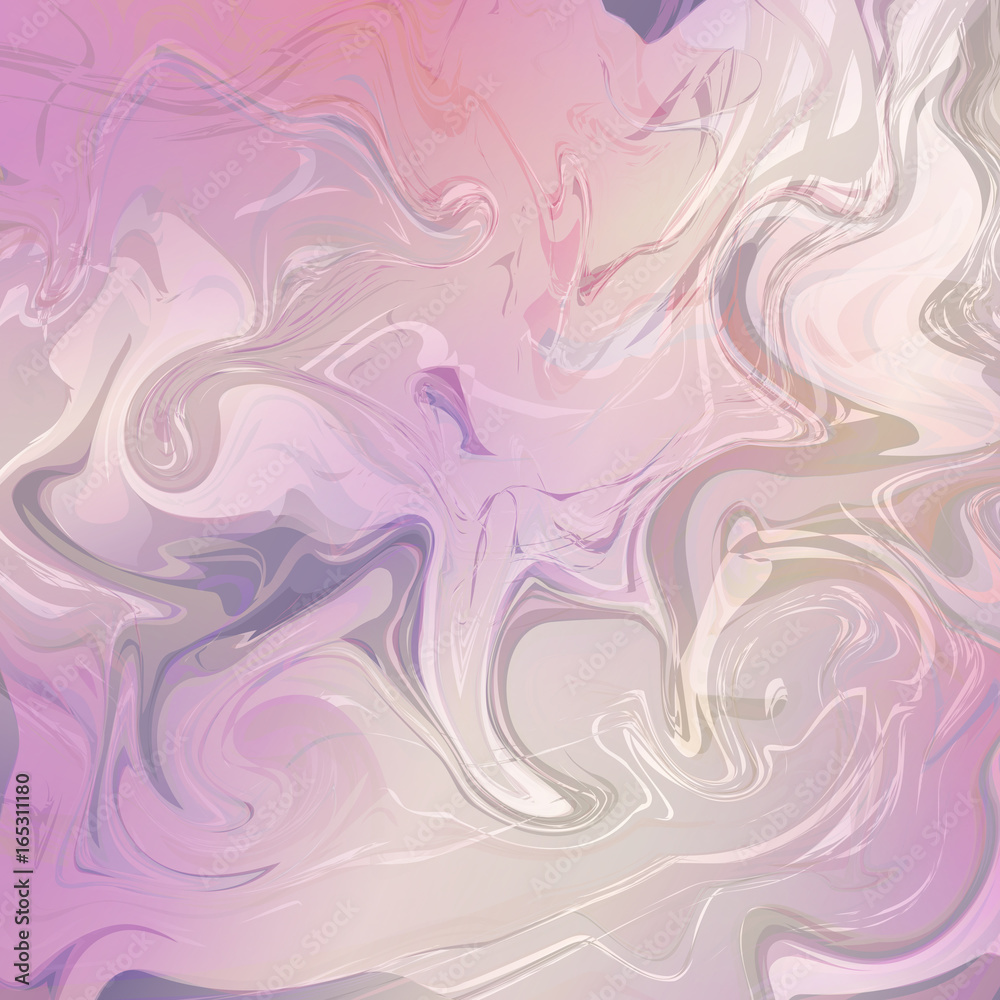 Marble surface with a pink watercolor pattern.
Marble surface with a pink watercolor pattern.