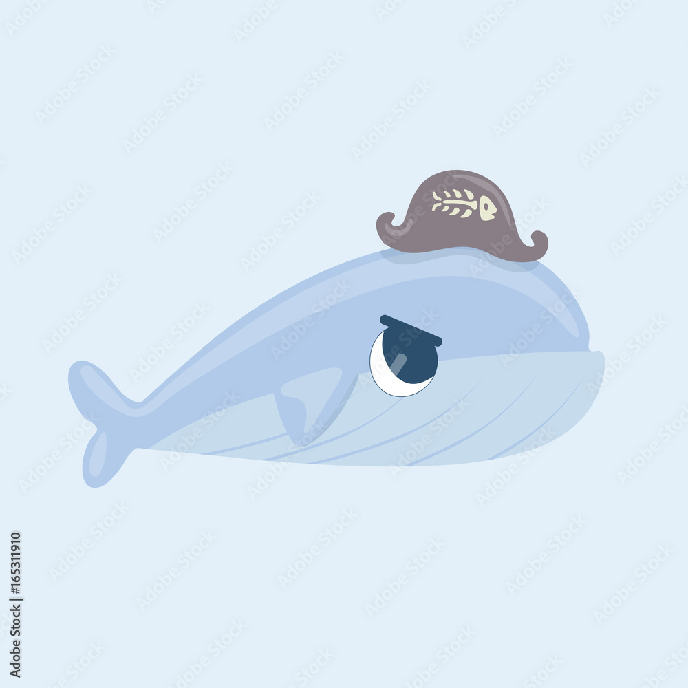 Cute baby whale. Cute baby whale.