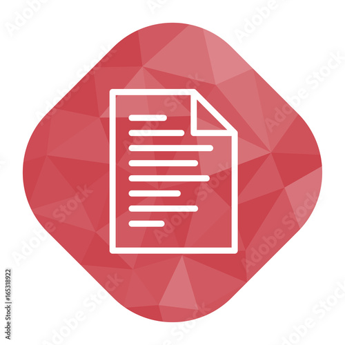 geometrischer Icon - Text