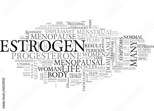 IS MENOPAUSE A LETTER WORD Text Background Word Cloud Concept