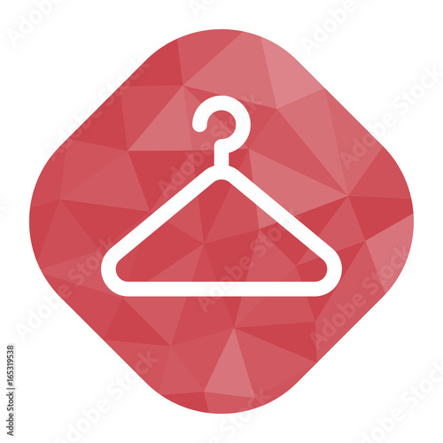 geometrischer Icon - Kleiderbügel