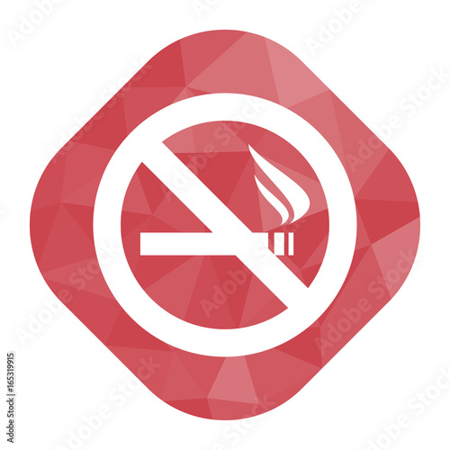 Free Download geometrischer Icon - Rauchverbot - GFXLoad
