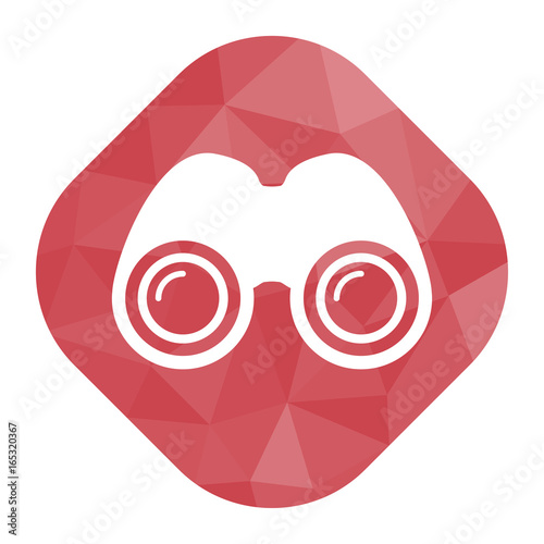 geometrischer Icon - Fernglas