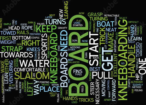 GREAT TIPS ON HOW TO KNEEBOARD Text Background Word Cloud Concept
