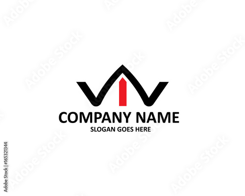 wi letter logo