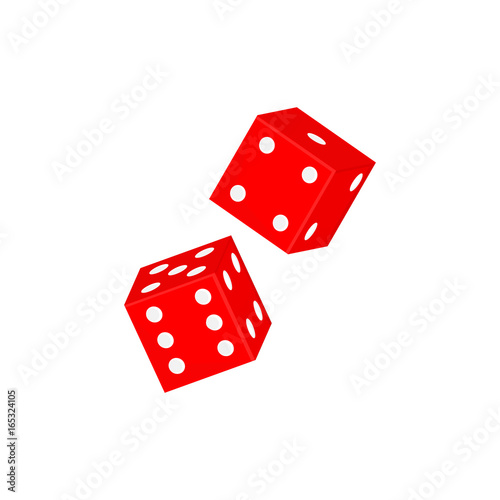 Red casino dices