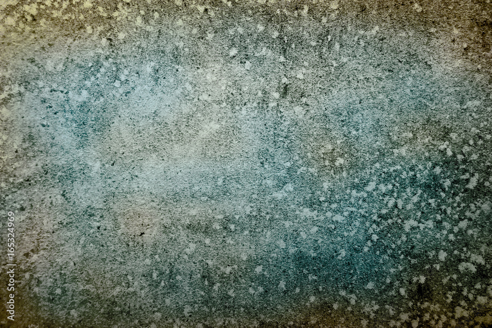 Abstract Background White Blue Stains On Khaki Wall Abstract Background White Blue Stains On Khaki Wall