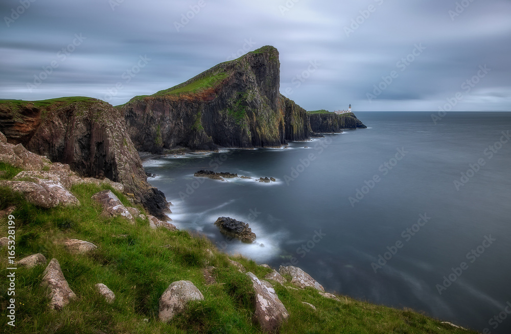 Faro di Neist Point, isola di Skye Scozia