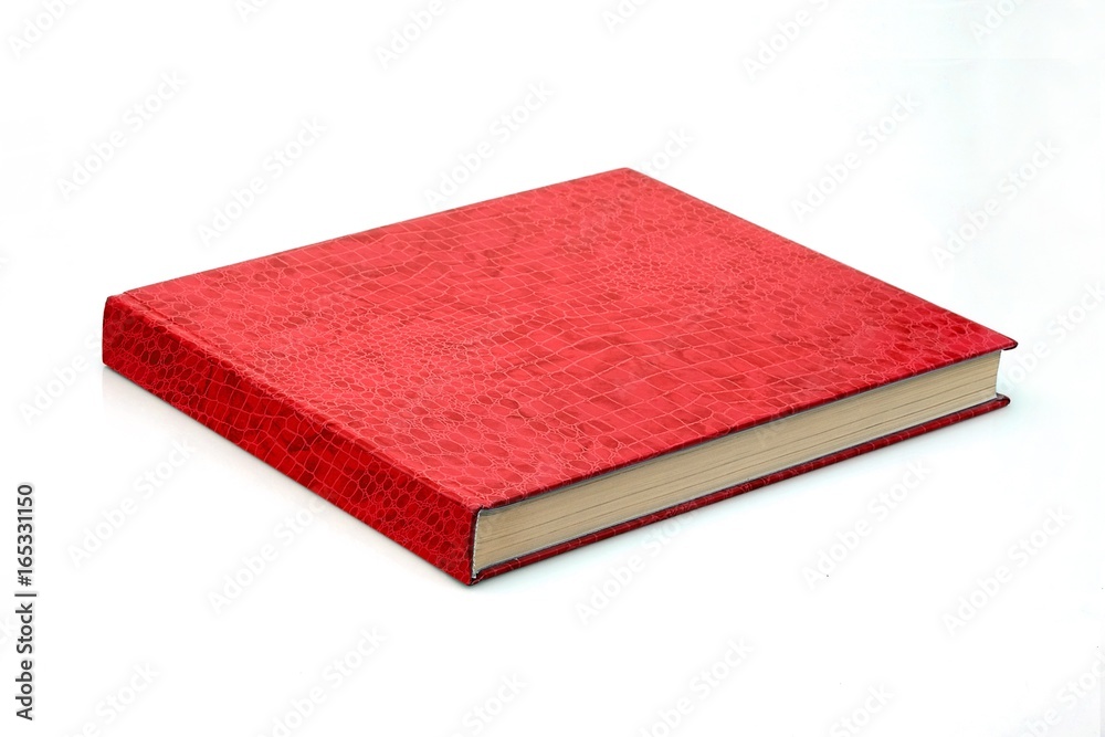Book on white background Book on white background