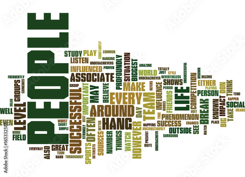 FRIENDS THEY CAN MAKE YOU OR BREAK YOU Text Background Word Cloud Concept