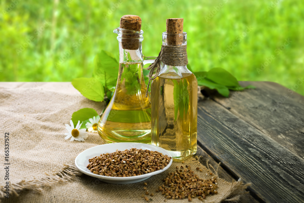 Vegetable oil of buckwheat Vegetable oil of buckwheat