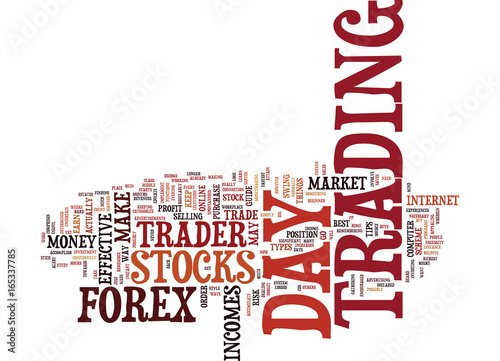 FOREX BY DAY Text Background Word Cloud Concept