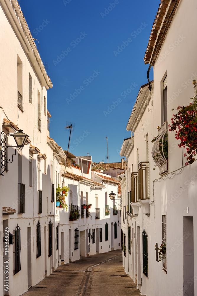 White village in Andalusia, Southern Spain