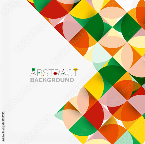 Modern geometrical abstract background circles Free Download Modern geometrical abstract background circles - GFXLoad