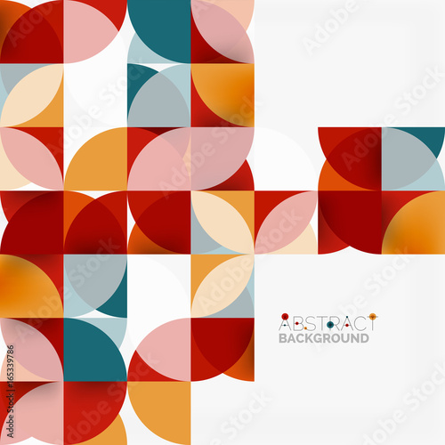 Modern geometrical abstract background circles Free Download Modern geometrical abstract background circles - GFXLoad