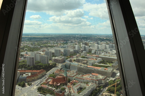Berlin panorama streets view