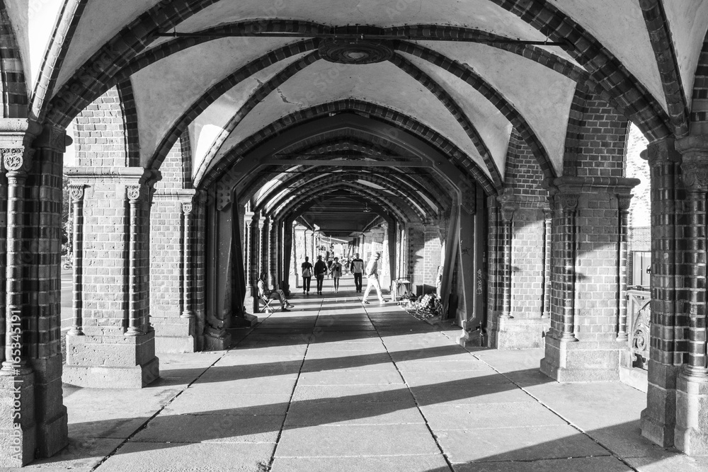 Berlin black and white streets