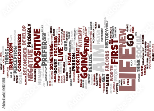 FIND YOUR AIM Text Background Word Cloud Concept