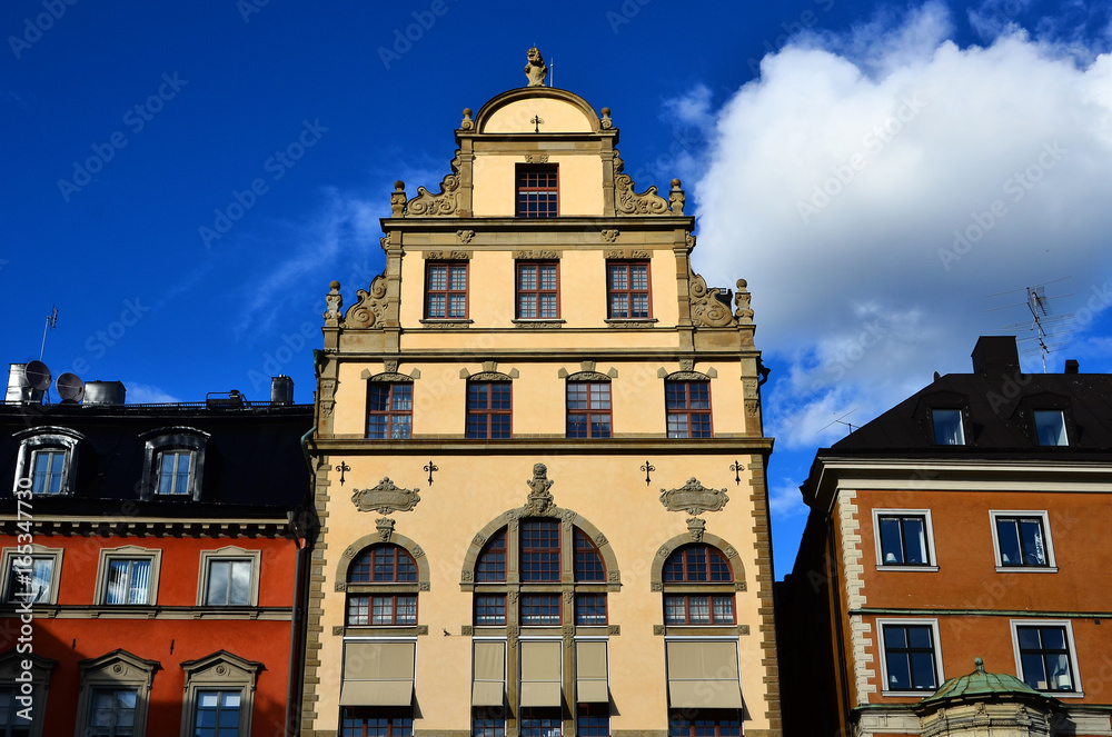 Fototapeta premium immeuble ancien à Stockholm
