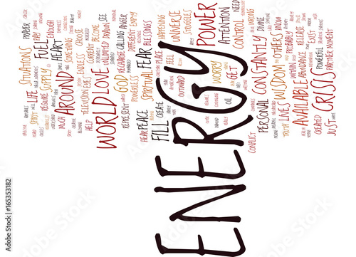 ENERGY CRISIS Text Background Word Cloud Concept