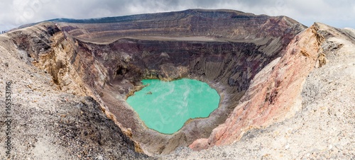 Crater of Santa Ana volcano, El Salvador