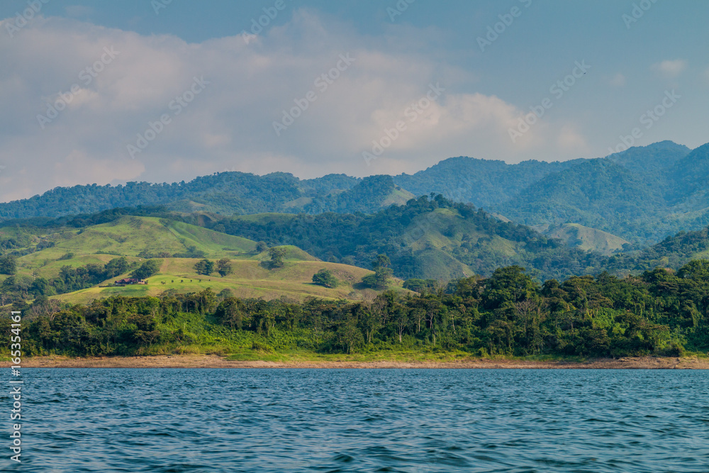 Landscape near Laguna de Arenal reservoir, Costa Rica