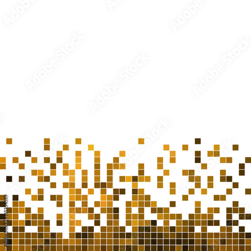 abstract vector square pixel mosaic background