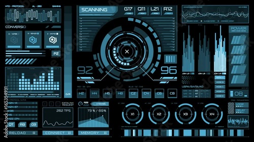 Futuristic interface | HUD