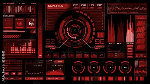 Futuristic interface | HUD