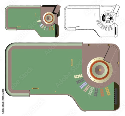 Casino Roulette Table Vector 