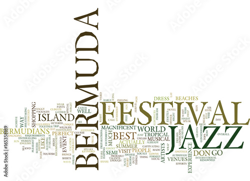 BERMUDA JOBS Text Background Word Cloud Concept