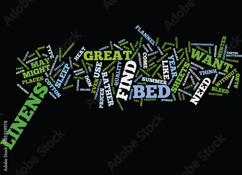 BED MATTRESS Text Background Word Cloud Concept